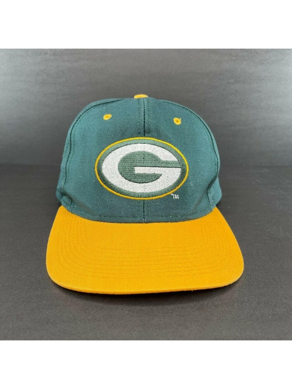 Vintage Green Bay Packers Hat Snapback 7 Logo Throwback